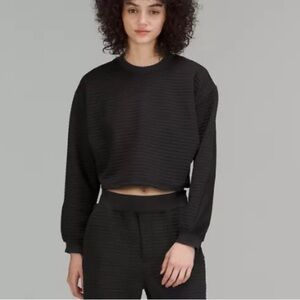 Lululemon The Lab pullover waffle  | black | Size: S